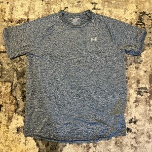 Under Armour Men's Heathered Blue Shirt